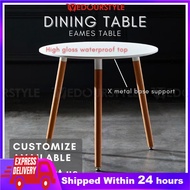 Vedourstyle Eames dining Round Table/meja makan/coffee table/meja kopi /study table/meeting table  C