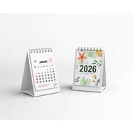 CALENDAR 2026 AESTETIC MINI CALENDAR STAND 2026 MINI CALENDAR 2026 CALENDAR/ 2026 by.TOOKE
