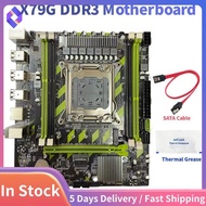 X79G DDR3 Desktop Motherboard LGA2011 4XDDR3 RECC Slots M.2 NVME PCI-E X16 SATA3.0 Server X79 Gaming