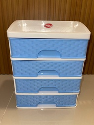 Elegant design 4 Layer Elegant office drawer / school supplies storage / tool box / durabox 4L