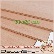 Triplek 9mm 60x80 cm | Multiplek Interior 9mm 60x80 cm