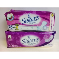 Sisters Pantyliners 20's - 36 + 4 free liners