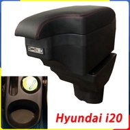 Hyundai i20 car armrest box with integrated 6 USB ports CODE SUSB-i20 - DISABLED FORM - PREMIUM TYPE