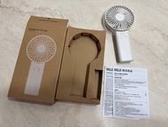 【放售】MUJI 無印良品 薄型大風量手提風扇 (近全新 / 連原裝盒及說明書)