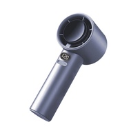 手持风扇 XIAOMI JISULIFE Portable Hand Fan  100 Wind Speeds Mini Bladeless Handheld Fan USB Rechargeable