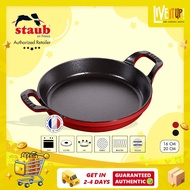 STAUB Cast Iron Round Baking Dish - Made in France