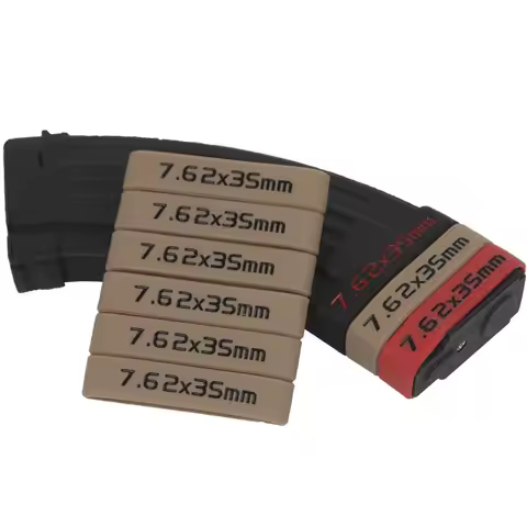 Magazine Marking Band Elastic Tactical Rubber Ring Holster for 5.56 NATO 7.62mm