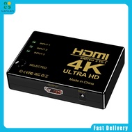 LanLan HD Multimedia Interface Switch 3 In 1 Out 4k Splitter Switcher Selector HD Converter For Computers Monitor