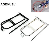 AGEKUSL Bicycle Rear Rack luggage rack H&amp;H push rack V4 Q version Use for Brompton 3Sixty Pikes Royale Camp Crius Trifold folding bike