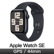 Apple Watch SE GPS 44mm 午夜鋁/午夜運動錶帶-S/M MRE73TA/A