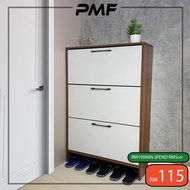 PMF 3 Door Shoes Rack Cabinet / Shoes rack / Shoes Cabinet / Wooden Shoes Rack / Kasut Almari / kasu