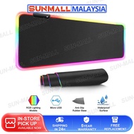 Large Mouse Pad Gaming RGB Colour LED Lighting Keyboard Mouse Pad for PC Gaming, Office 滑鼠垫 键盘垫
