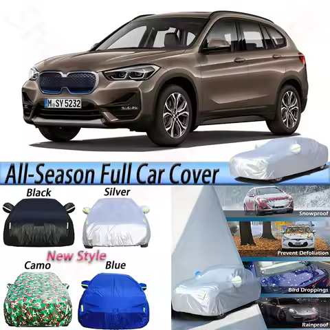 Waterproof All-season Car Cover Outdoor Sun Shade Anti UV Rain Snow Wind Resistant Cover Camouflage 