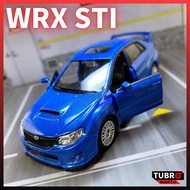 【TURBO模型車】1/36 速霸陸 硬皮鯊Subaru Impreza WRX STI 雙門可開