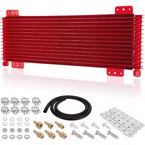 For Cool Max Low Pressure Drop Transmission Oil Cooler 40000GVW Universal
