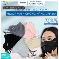 High Quality UPF50+ Fabric Anti-UV Mask, Breathable 99% UV Sunscreen Mask, Dustproof Face Mask