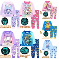 CUDDLE ME SLEEPWEAR GLOW IN DARK JAN Cuddle Me Pyjamas Girls Pyjamas Kids Pyjamas Girls Night Dress