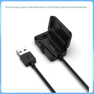 1M fast charging cable for AfterShokz Xtrainerz AS700/SHOKZ OpenSwim S700 Headphones Charger Portabl