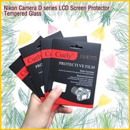Cuely Nikon D Series LCD Tempered GLASS Screen Protector Film HD D3100 D7500 D5100 D7100 D800 D5 D5200D850 D500D780D3500