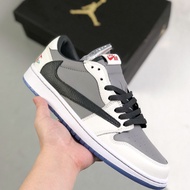 New Travis Scott x AJ1 YY Retro "Cactus Jack" Basketball Shoes