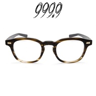 Japan 999.9 Nines Glasses AP-31 810 (Striped Amber) Japanese Handmade Frame [Original Glasses]