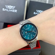 [Original] BALMER 9186M SS-6 Ladies Watch Sapphire Green dial Stainless steel Quartz Watch