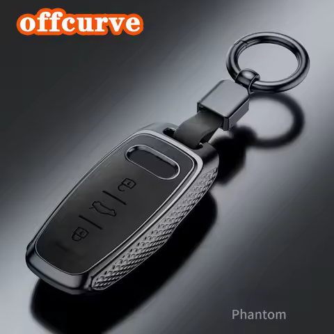 New Key Protective Case with Keychain For Audi's A6L A4LQ5LQ7/A5/A8A7/Q7/Q8/A3L Suede Fashionable Fo