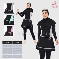 Denis Swimwear 012 - Baju renang muslimah syari dewasa wanita muslim perempuan remaja swimwear hijab