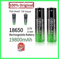 Legit;D>4pcs18650;lg>19800/9900mAh.Jh#Rechargeable]Fr#Battery]bi#3.7V]qN#Li-ion]w#Battery]I#For Fla