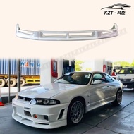 For Nissan Skyline Bcnr33 Gtr 400R Style Front Lip (For Oem Gtr Front Bumper) Fiber Glass