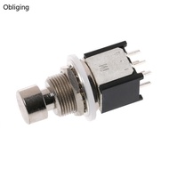 BLING DPDT Momentary On On Foot Switch Guitar Effects Pedal Metal Stomp Box