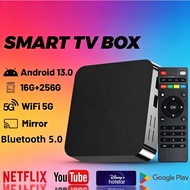 Androit MXQ Pro 4K HD TV Box 2.4G/5G WIFI 16GB+256GB Bluetooth 5.0 Android 13 Smart 4K Ultra HD Set 