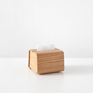 Tetrad 手工木製面紙盒 S | 白橡木
