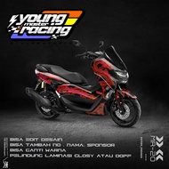 Decal nmax New sticker nmax terbaru decal nmax simple nmax 155