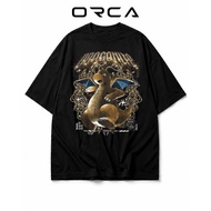 Orca T-shirt with Dragonite Pokemon print - High quality Cotton fabric - ORCA1509