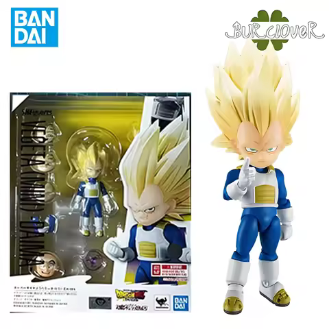 BANDAI Original S.H.Figuarts DRAGON BALL Series VEGETA SON GOKU PICCOLO (MINI) -DAIMA- Anime charact