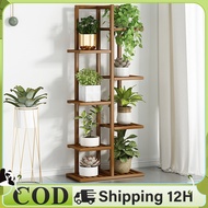 WoodLand Plant Rack Display Shelf Plant Stand Outdoor Yard Garden Flower Plant Rack Stands Indoor