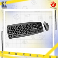 FANTECH Keyboard Mouse KM-100 Combo | USB Keyboard + Mouse Bundling