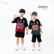 Orinami - Children's T-shirt Series Number 93 Cotton 24s Material Oversized Children's Baseball T-sh