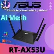 Asus RT-AX53U AX1800 Dual Band WiFi 6 802.11ax | MU-MUMO & OFDMA | Asus AiMesh