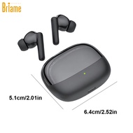 Briame Flip-Style Wireless Bluetooth Earbuds, HiFi Stereo, Noise Reduction, TWS Headsets, ENC, Water