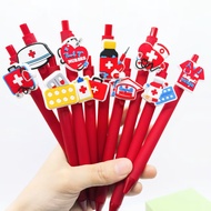 10PCS doctors medical series ballpoint pen creative red medical gift pen Nurses Day gift pen random