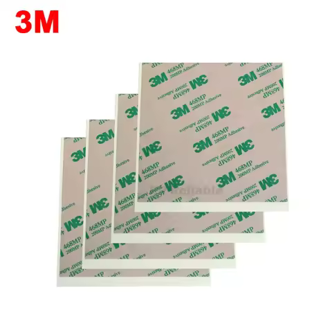 10cm*10cm 3M 468MP 200MP Double Sided Adhesive Sticker for Nameplate, Automotive Industry, Thermal p
