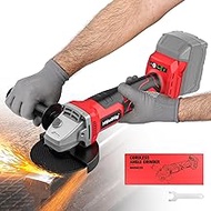 MtiolHig Cordless Angle Grinder for Milwaukee 18v Battery, 8500RPM Variable Speed Brushless 4 1/2'' Angle Grinder for Milwaukee Tools Without Grinding &amp; Cutting Wheels for Polishing and Rust Removal