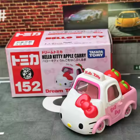 Takara Tomy Tomica Dream Tomica No. 152 Hello Kitty Apple Carrier Alloy Toys Motor Vehicle Diecast M