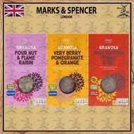 M&S🌟Marks & Spencer Four Nut & Flame Raisin Granola/ Berry Pomegranate & Orange Granola/ High Protei