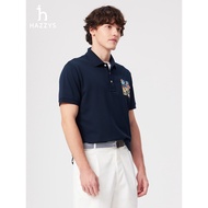 Hazzys summer new men's short-sleeved T-shirt casual polo top 0519