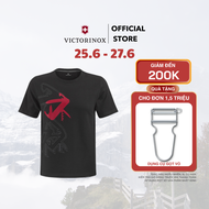 Áo thun Victorinox THỤY SĨ Brand Collection Tinker Graphic Tee - Black