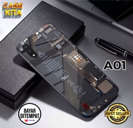 Case Samsung A01 casing hp Samsung A01 - Case Motif MESIN HP DALEMAN HP ( CASE KITA )- Pelindung Mik