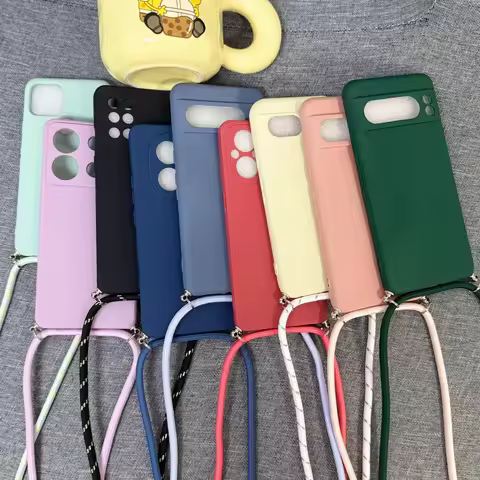 Crossbody Necklace strap Lanyard Cord Phone Case For OPPO Reno 14 Reno 14 Pro Reno 14f Chain Rope Si